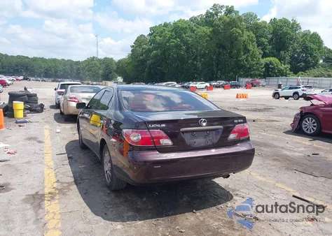 2002 Lexus Es 300 from USA, damaged, VIN JTHBF30G220033945